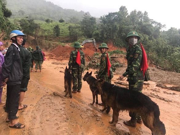 Hiện trường khu vực sạt lở vùi lấp 22 chiến sĩ của Đoàn 337 ảnh 8