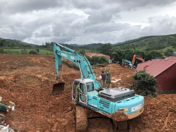 Hiện trường khu vực sạt lở vùi lấp 22 chiến sĩ của Đoàn 337 ảnh 5