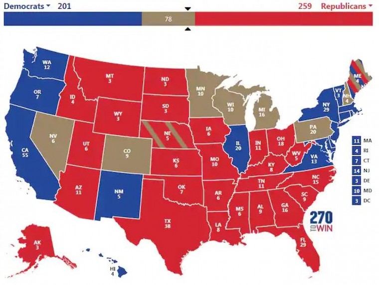 Bầu cử Mỹ 2020: 3 kịch bản ông Trump giành chiến thắng phiếu đại cử tri ảnh 2