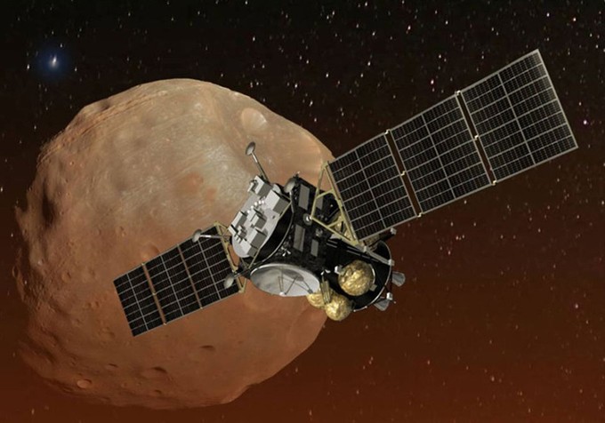 Robot đầu tiên thám hiểm mặt trăng sao Hỏa ảnh 1