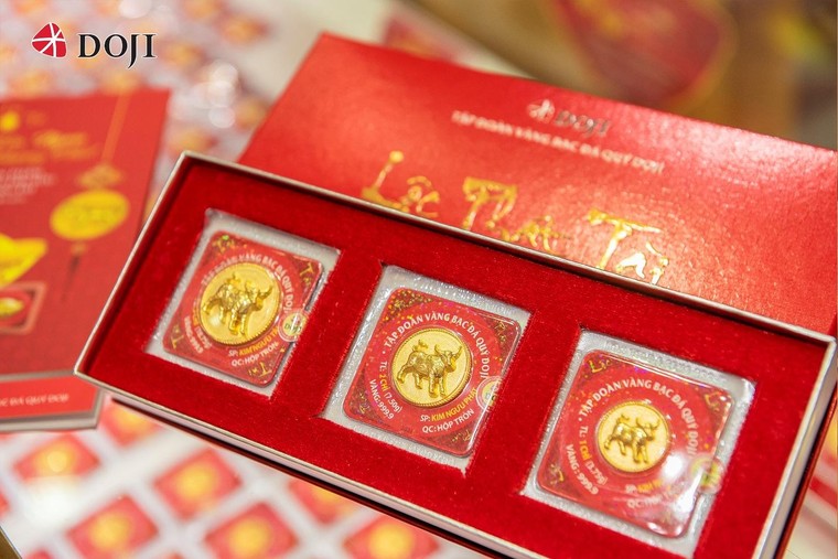 DOJI tung hàng trăm ngàn sản phẩm Vàng độc đáo đón Thần Tài ảnh 1