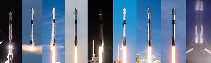 Tên lửa SpaceX phóng thành công lô vệ tinh thứ 22 ảnh 1