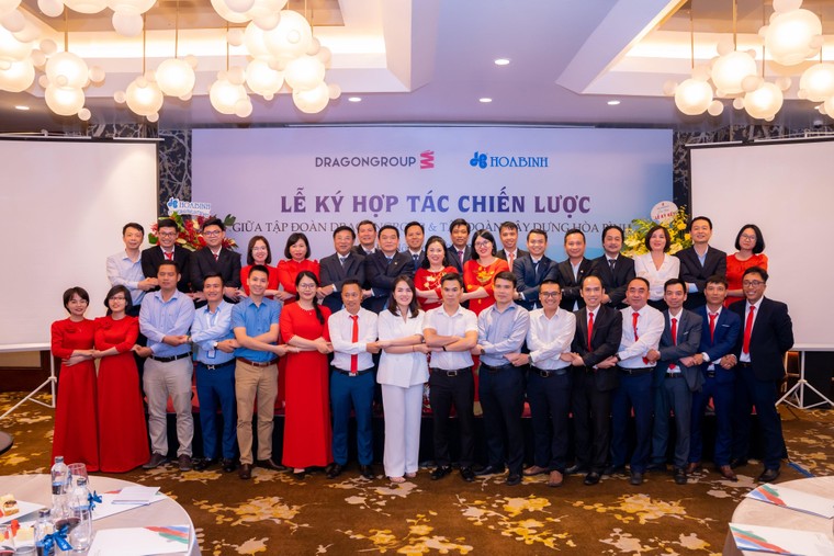 Tập đoàn Xây dựng Hòa Bình và Tập đoàn DragonGroup kí kết hợp tác chiến lược ảnh 4