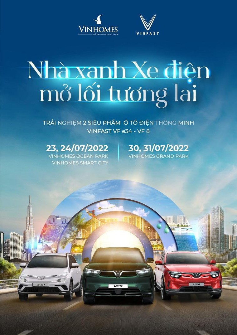 Vinhomes và VinFast tổ chức sự kiện trải nghiệm bộ đôi ‘Nhà xanh - Xe điện' tại Hà Nội và TP.HCM ảnh 1