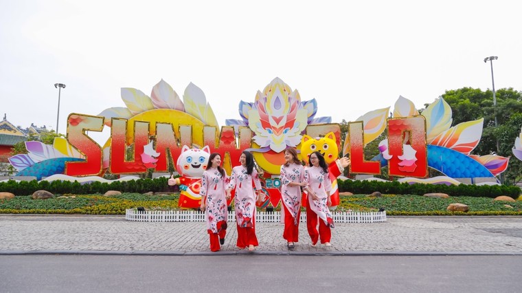 Sun World trên cả nước náo nức đón khách du xuân, chơi Tết ảnh 10