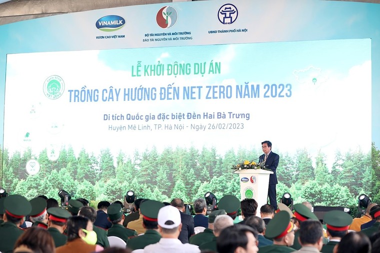 Khởi động dự án trồng cây hướng đến Net Zero carbon của Vinamilk ảnh 5