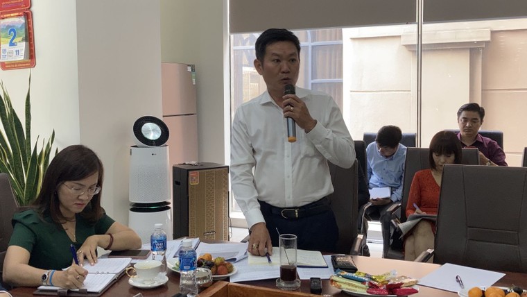 Lãnh đạo VNREA làm việc với doanh nghiệp về nhà ở xã hội ảnh 3