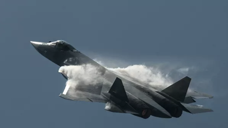 Máy bay chiến đấu Su-57 bị rơi khi bay thử nghiệm ảnh 1