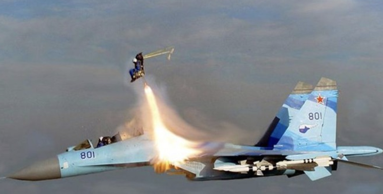 Máy bay chiến đấu Su-57 bị rơi khi bay thử nghiệm ảnh 2