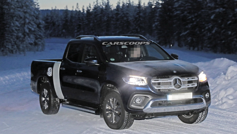 Lộ diện mẫu xe bán tải cỡ lớn của Mercedes-Benz, trông không đẹp lắm ảnh 1