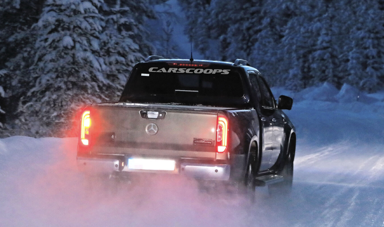 Lộ diện mẫu xe bán tải cỡ lớn của Mercedes-Benz, trông không đẹp lắm ảnh 2