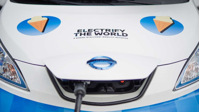 Nissan giới thiệu xe tải bán kem chạy điện tại CES2020 ảnh 4