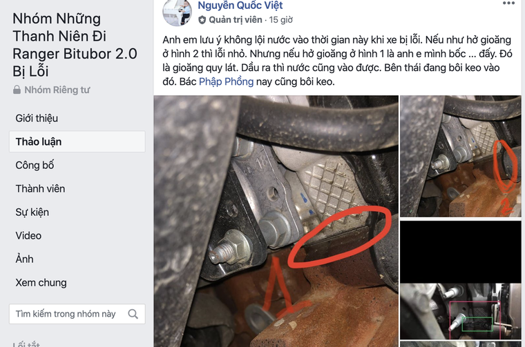 Các xe Ford trang bị động cơ 2.0 Bi-turbo đều gặp lỗi rò rỉ dầu ở cổ hút Turbo và mặt cam động cơ? ảnh 4