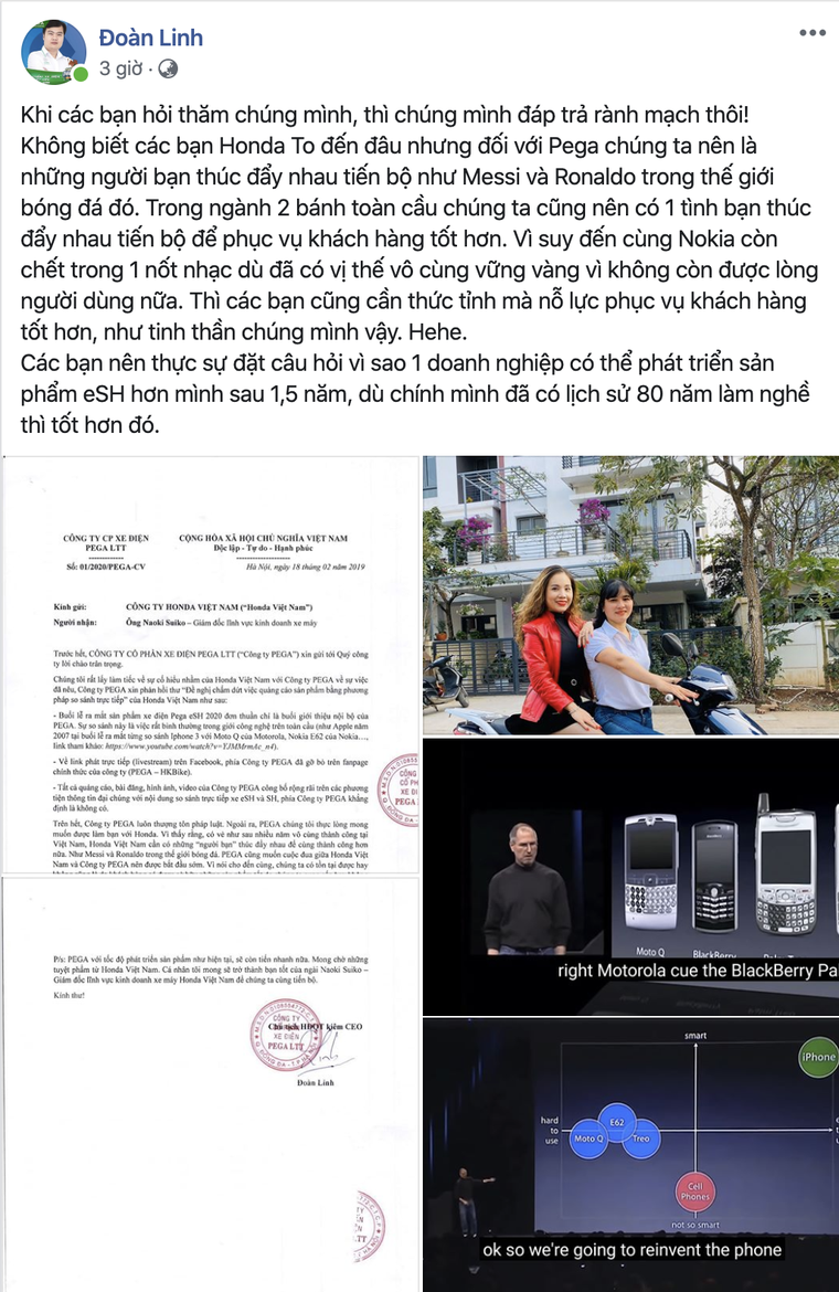 Honda Việt Nam doạ kiện, chủ tịch Pega cho rằng Honda cần 'thức tỉnh' chứ đừng doạ nhau ảnh 4
