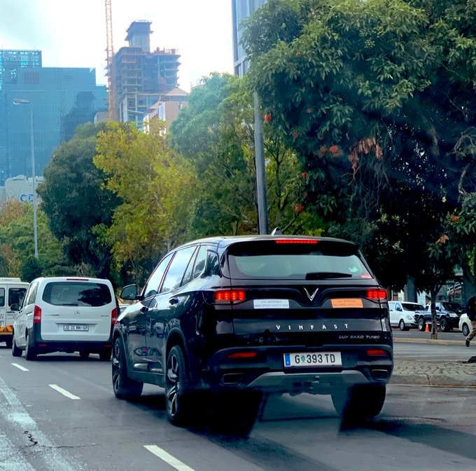 Xuất hiện hình ảnh Vinfast LUX SA 2.0 chạy thử ở Nam Phi ảnh 2