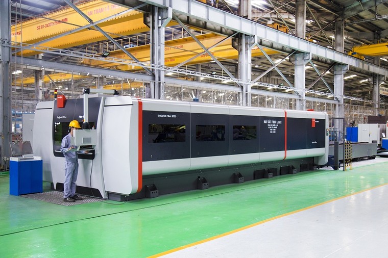 Sơmi Rơ-moóc của Thaco xuất khẩu đi Mỹ ảnh 2