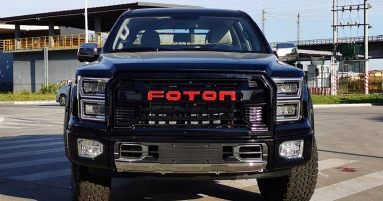 Bán tải nhái Ford F-150 của Trung Quốc vừa ra mắt ảnh 1