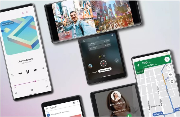 LG Wings chưa công bố giá bán, LG đã tiết lộ thời điểm ra mắt chiếc điện thoại có thể cuộn màn hình ảnh 2