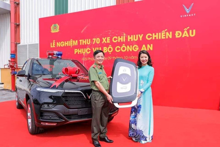 Ngắm dàn xe Vinfast phục vụ Bộ Công an ảnh 1