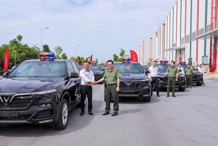 Ngắm dàn xe Vinfast phục vụ Bộ Công an ảnh 5