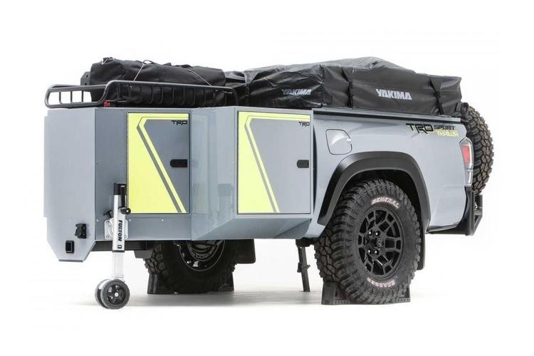 TRD Sport Trailer - Xe moóc cắm trại của Toyota Tacoma ảnh 1