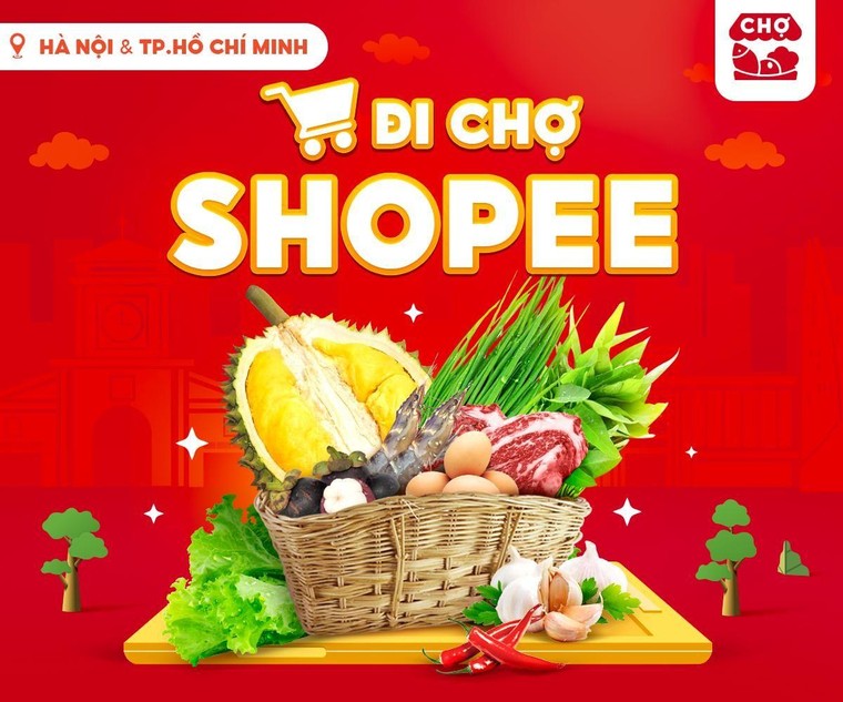  “Đi chợ Shopee”: lựa chọn mới để mua thực phẩm, nhu yếu phẩm mùa giãn cách ảnh 3