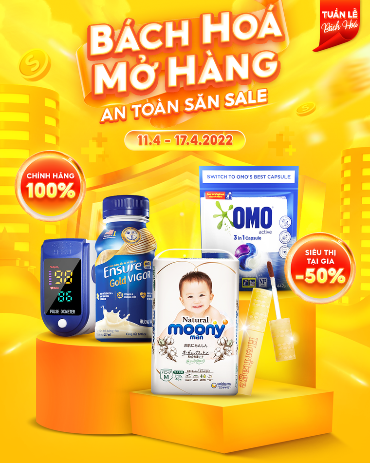 Khám phá loạt sản phẩm chăm sóc sức khỏe chính hãng 100% đang được giảm giá sâu trên Shopee ảnh 1
