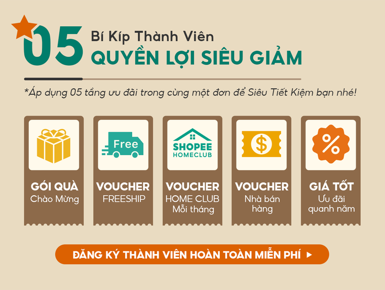 Trở thành thành viên của Shopee Home Club từ hôm nay để nhận ngay loạt ưu đãi độc quyền ảnh 2