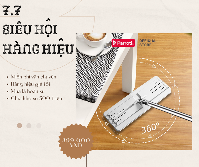 7.7 Siêu Hội Hàng Hiệu mang đến đại tiệc hàng chính hãng ưu đãi lên đến 50% cho người dùng Shopee ảnh 1