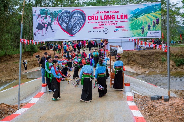 Chiếc cầu thứ 8 của BridgeStone Việt Nam khánh thành ở Thanh Hóa ảnh 2