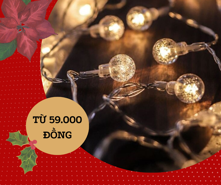 Săn loạt đồ trang trí Giáng Sinh chỉ từ 9.000 đồng, duy nhất tại Gì Cũng Rẻ trên Shopee ảnh 3