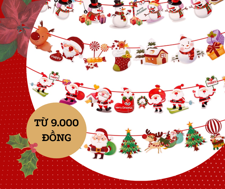 Săn loạt đồ trang trí Giáng Sinh chỉ từ 9.000 đồng, duy nhất tại Gì Cũng Rẻ trên Shopee ảnh 4