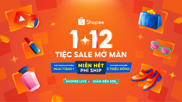 Shopee khởi động đại tiệc sinh nhật bằng loạt ưu đãi giảm sâu và mua 1 tặng 1 siêu hời ảnh 1