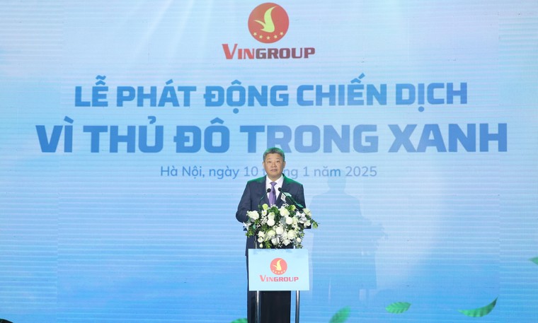 Vingroup phát động chiến dịch 'Vì Thủ đô trong xanh' - Kêu gọi người dân chung tay giảm phát thải ảnh 1