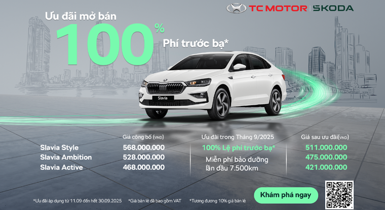 Skoda Việt Nam chính thức ra mắt Slavia - Mẫu sedan hạng B hoàn toàn mới ảnh 7