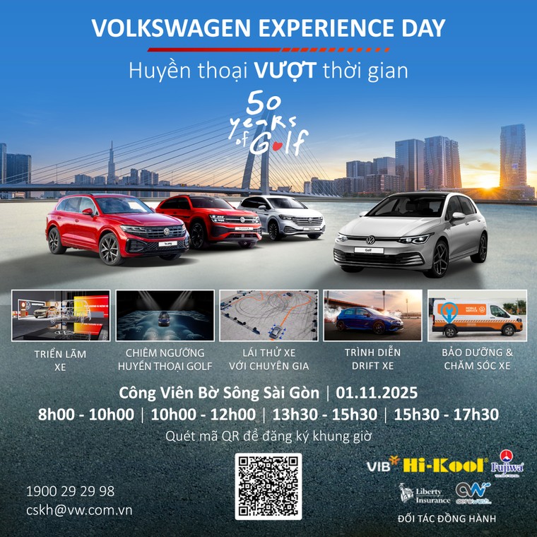 Thông tin chính thức về Ngày hội trải nghiệm Volkswagen Experience Day và ra mắt Huyền thoại Golf ảnh 3
