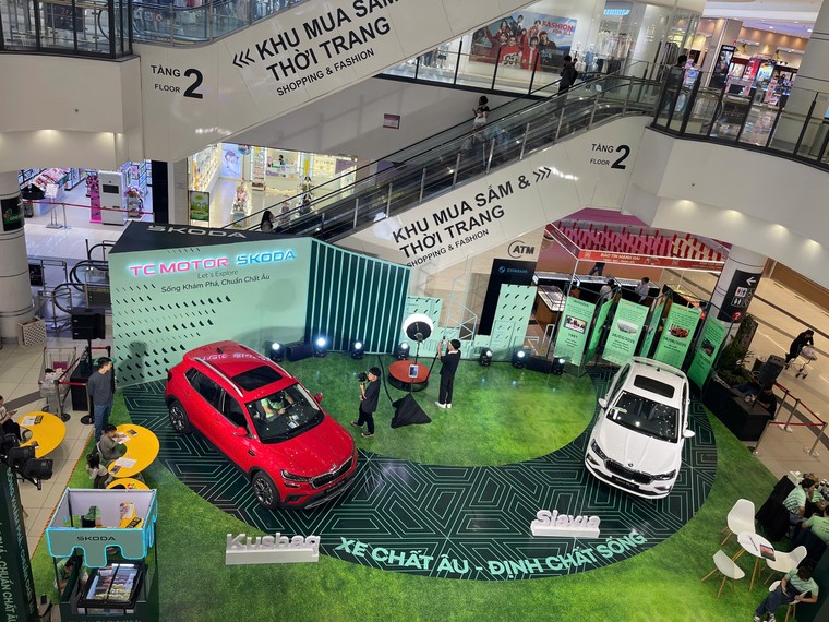 Trải nghiệm xe Skoda tại ngày hội 'Gia đình chill Feel chất Skoda' ảnh 1