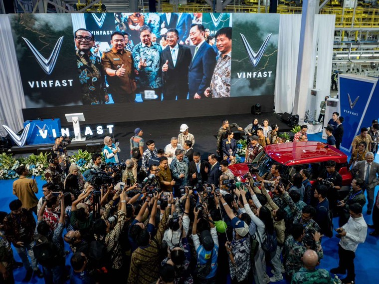 VinFast chính thức khánh thành nhà máy xe điện tại Subang, Indonesia ảnh 2
