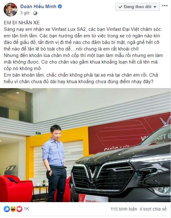 'Ông trùm' Rolls-Royce Việt Nam nhận xe VinFast Lux SA2.0 ảnh 3