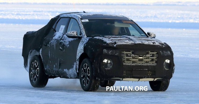 Bán tải của Hyundai lần đầu lộ diện ảnh 2