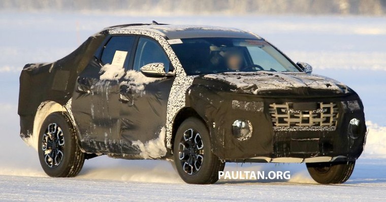Bán tải của Hyundai lần đầu lộ diện ảnh 7