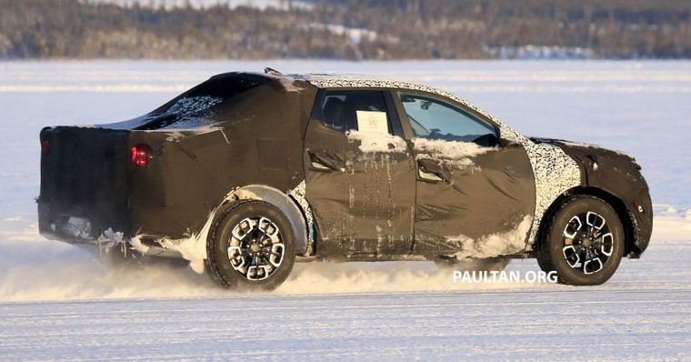 Bán tải của Hyundai lần đầu lộ diện ảnh 4