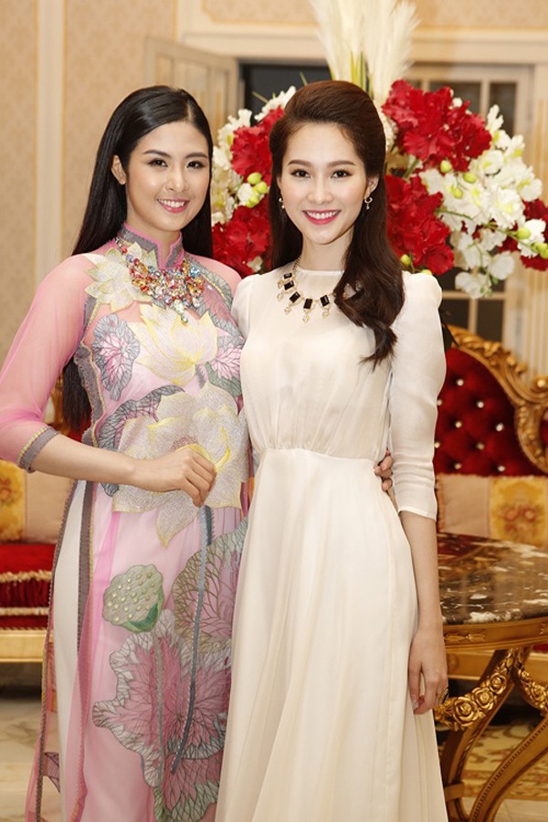 Đặng Thu Thảo và Ngọc Hân: Tình bạn đẹp giữa 2 nàng hậu ảnh 5