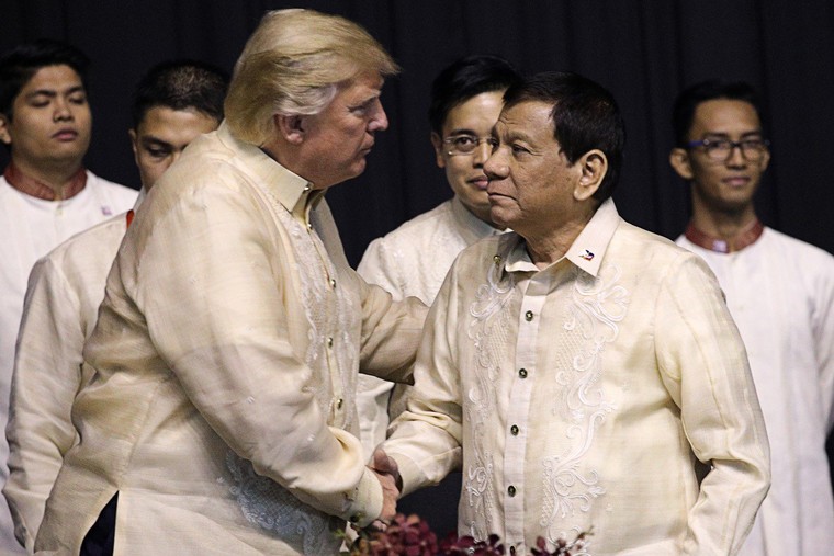 Tổng thống Trump không đề cập tới ‘cuộc chiến ma túy’ tại Philippines ảnh 1