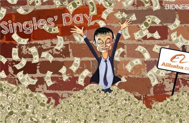 Nguoi Trung Quoc chi tien ky luc cho ngay mua sam Single Day hinh anh 1