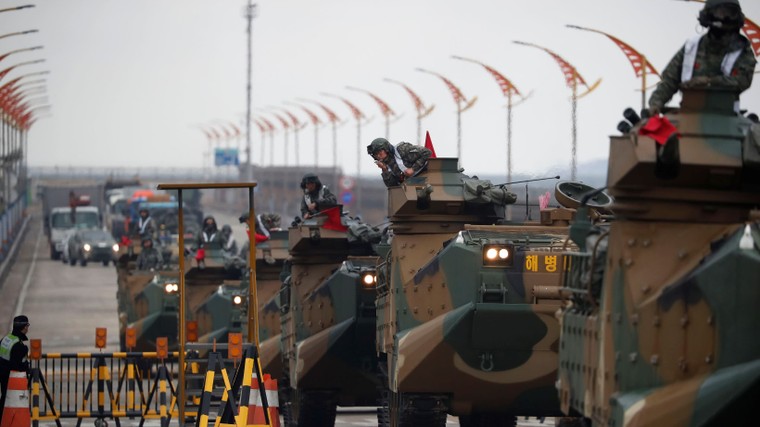 Mỹ - Hàn giảm quy mô tập trận 'Đại bàng non' ảnh 1