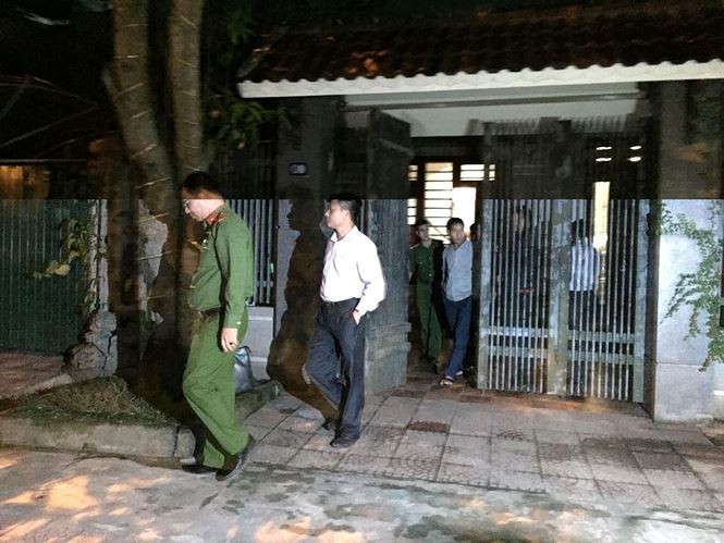 Khám nhà nguyên lãnh đạo BIDV chi nhánh Hà Tĩnh - ảnh 2