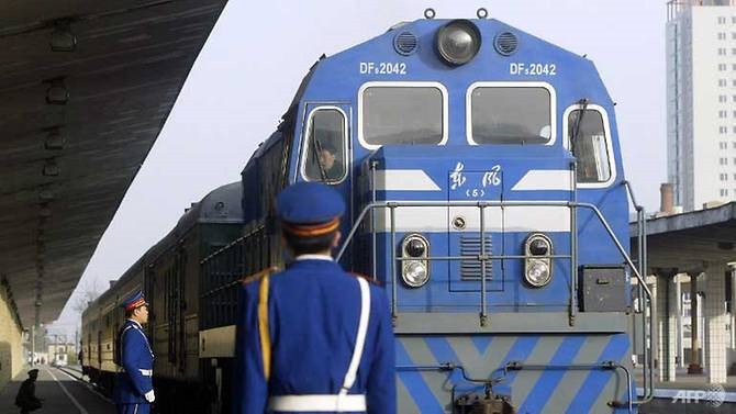 Tàu của Chủ tịch Kim Jong-un rời Bắc Kinh ảnh 1