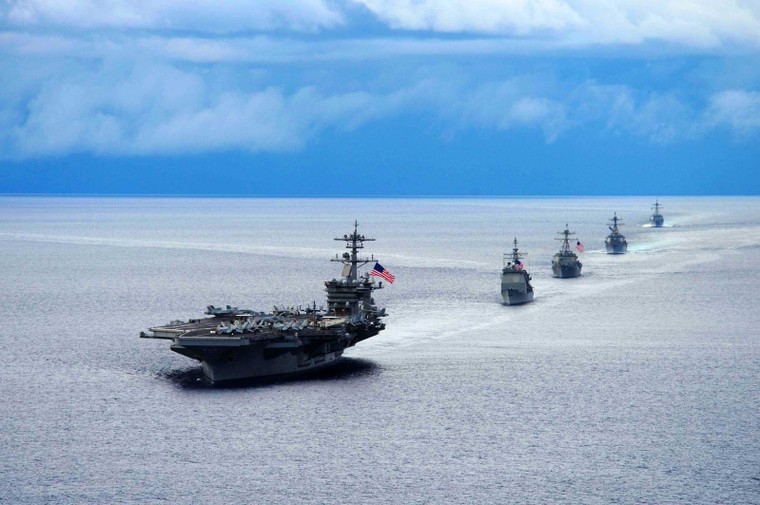 Mỹ triển khai các lực lượng quân sự đến Trung Đông ảnh 1