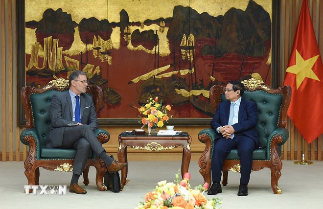 Thủ tướng Phạm Minh Chính đề nghị Pháp hỗ trợ Việt Nam phát triển điện hạt nhân ảnh 1